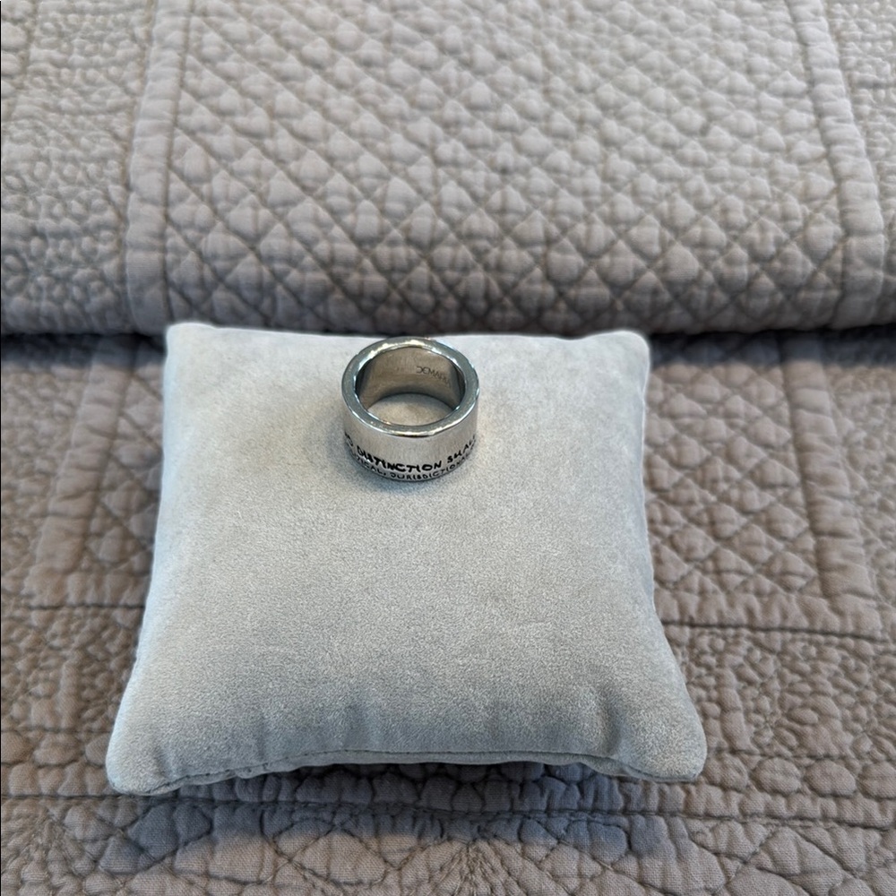 Bague en argent 925 gravée